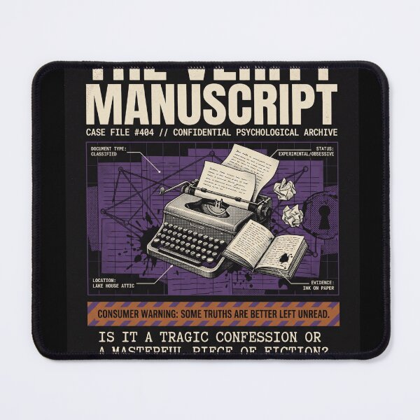 Item preview, The Verity Manuscript Psychological Thriller Secret Confession Parody designed and sold by Mircea786.