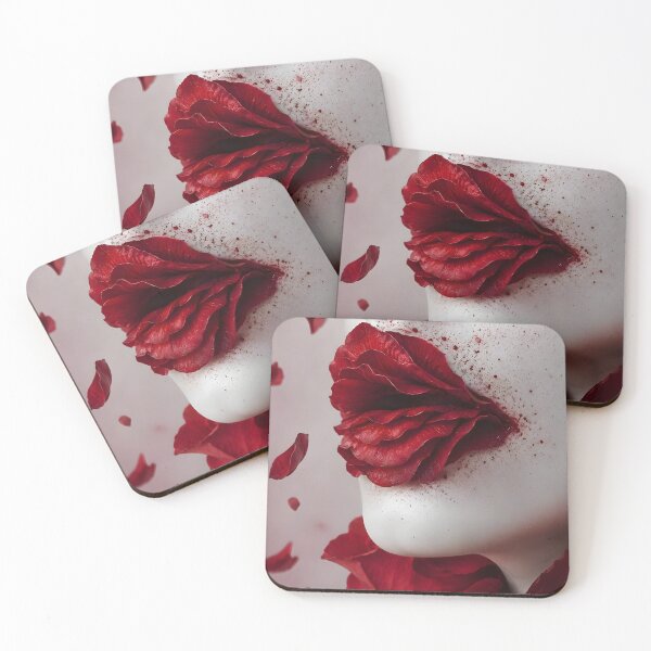 Item preview, Red Rose Lips designed and sold by UrbanTempleArt.