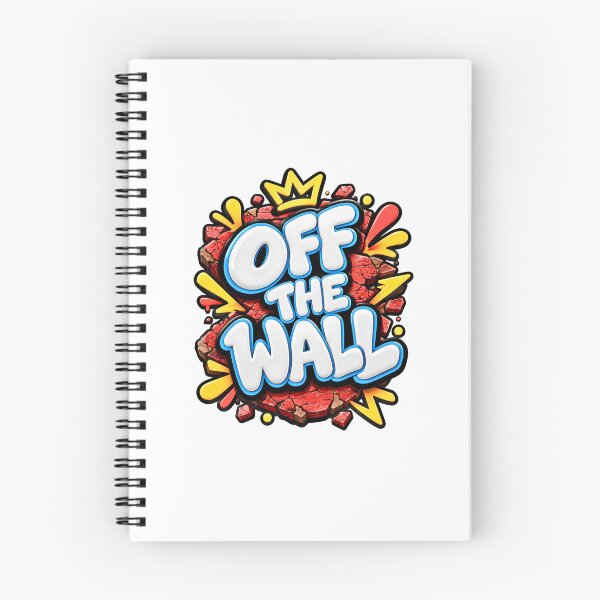 Item preview, Off The Wall 3D Graffiti Typography and Cracked Brick Pop Art Logo designed and sold by StormVape.