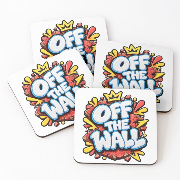 Item preview, Off The Wall 3D Graffiti Typography and Cracked Brick Pop Art Logo designed and sold by StormVape.