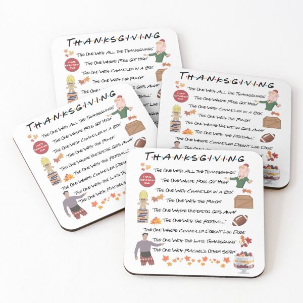 Item preview, The One With The Thanksgiving Friends Turkey designed and sold by SenoritaVixyArt.