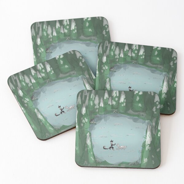 Item preview, Snowy Mountain Clearing designed and sold by Doodlechipchip.