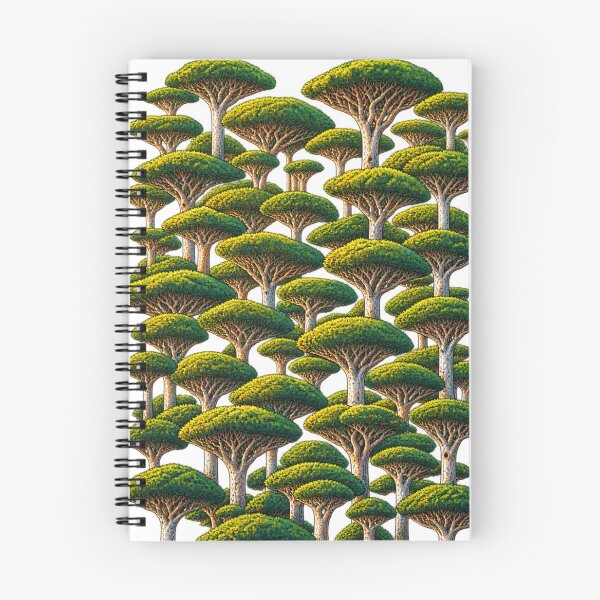 Item preview, Dragon Blood Trees of Socotra – Nature’s Living Umbrellas designed and sold by aliyehc.