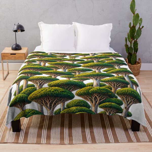 Item preview, Dragon Blood Trees of Socotra – Nature’s Living Umbrellas designed and sold by aliyehc.