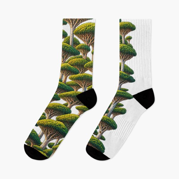 Item preview, Dragon Blood Trees of Socotra – Nature’s Living Umbrellas designed and sold by aliyehc.