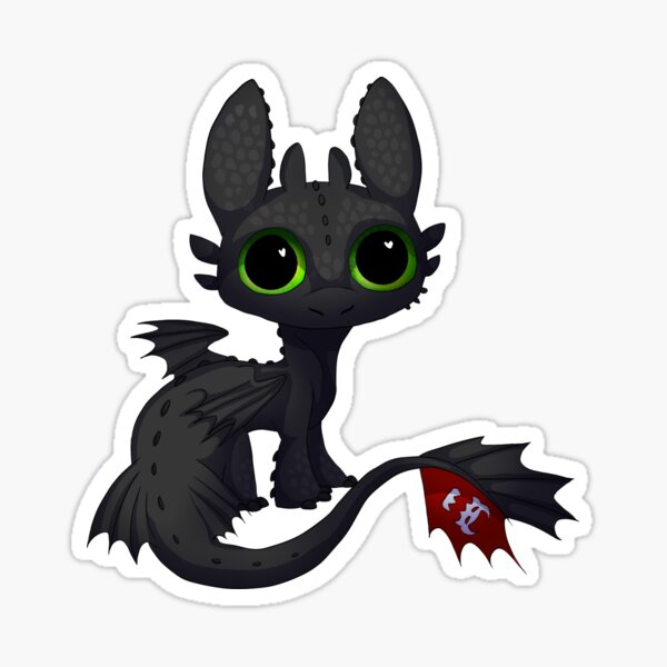 Item preview, Toothless the Night Fury designed and sold by scribblefoxx.