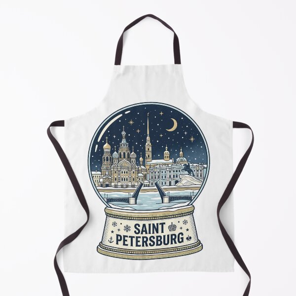 Item preview, Vintage Saint Petersburg 1 Snow Globe Travel Badge designed and sold by k3rstman1.