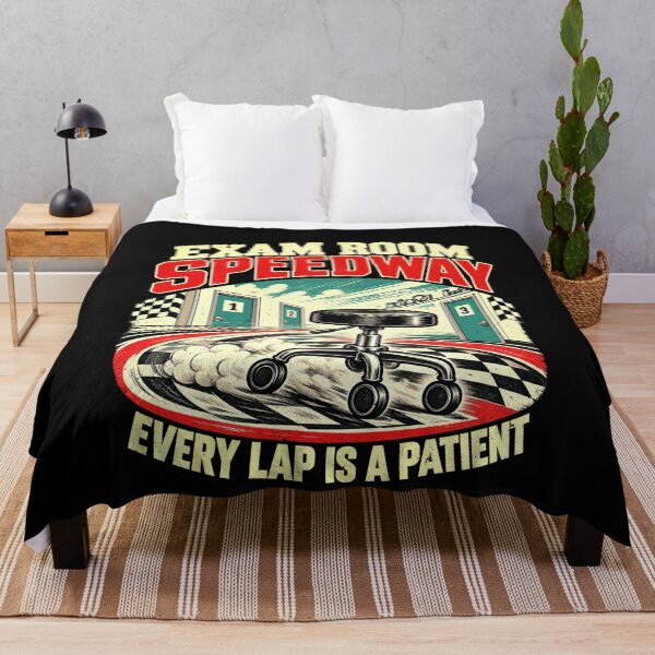 Item preview, Medical Exam Room Speedway and the Patient Lap Joke designed and sold by elderberry.