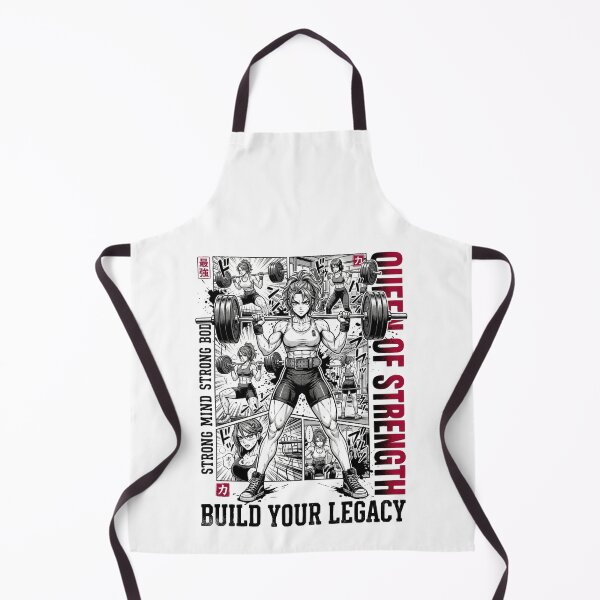 Item preview, Queen of Strength Anime Gym Manga designed and sold by JonelleTshirts.
