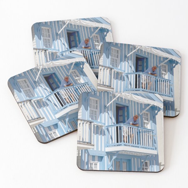 Item preview, Candy Striped Houses designed and sold by Marylou Badeaux.