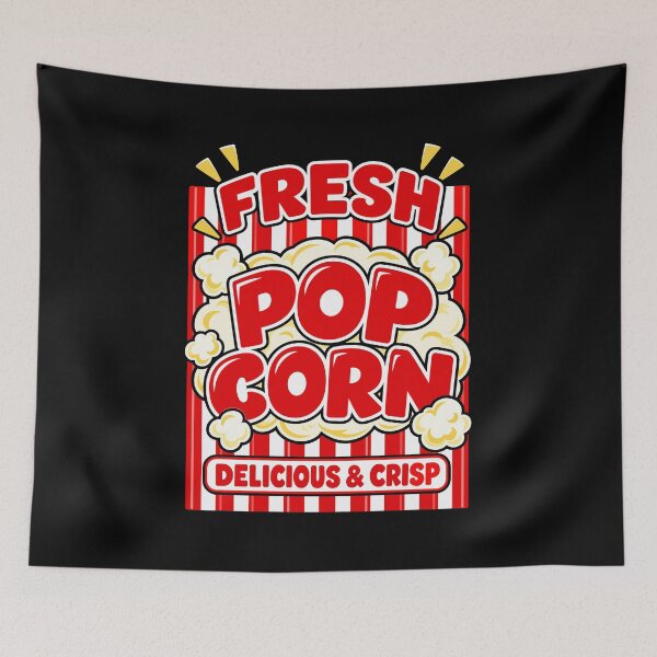 Item preview, Fresh Popcorn Delicious Crisp Carnival Snack Design designed and sold by stmpdwrld.