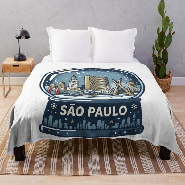 Item preview, Vintage São Paulo Snow Globe Travel Badge designed and sold by k3rstman1.