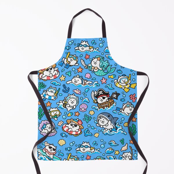 Item preview, Battle Cats Ocean Adventure Surf, Swim & Pirate Cats designed and sold by PixelRune.
