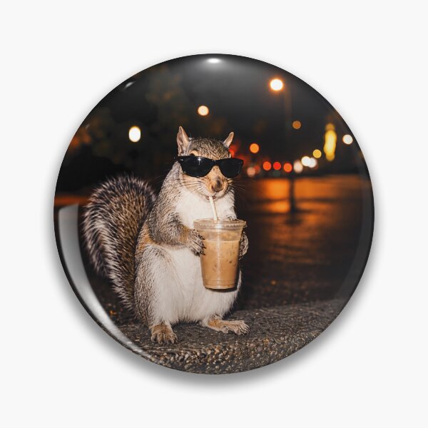 Item preview, Funny Squirrel Iced Coffee Animal designed and sold by lcnsdjstrtry.