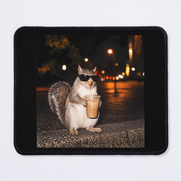 Item preview, Funny Squirrel Iced Coffee Animal designed and sold by lcnsdjstrtry.
