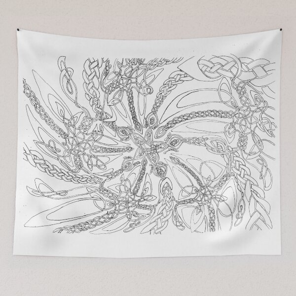 Item preview, Celtic knot with an asterisk designed and sold by artisterik.