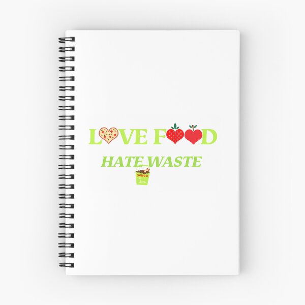 Item preview, Love Food Hate Waste For The Food Lover Eco Warrior Activist Stop Food Waste designed and sold by Papsin.