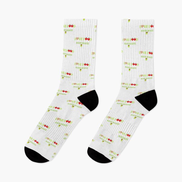 Item preview, Love Food Hate Waste For The Food Lover Eco Warrior Activist Stop Food Waste designed and sold by Papsin.