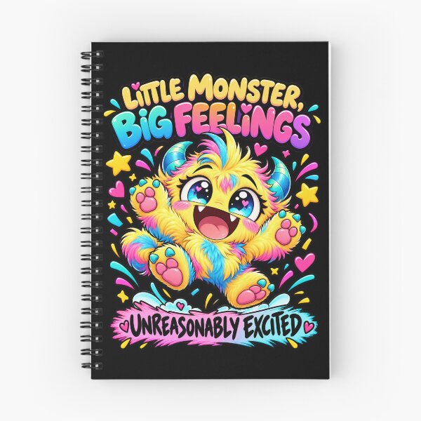 Item preview, LMBF - Happy Cute Monster Unreasonably Excited Kawaii  designed and sold by aventi24.