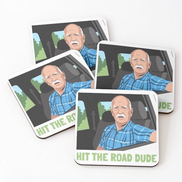 Item preview, Hit the Road Dude designed and sold by Oh Hey! Studios.