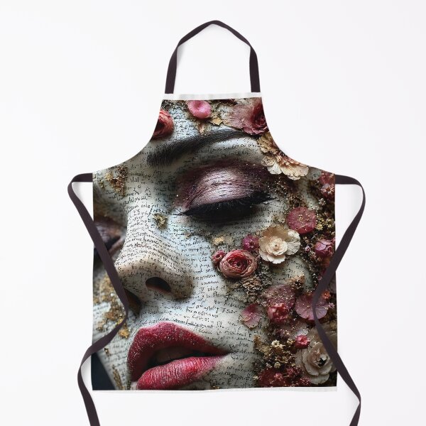 Item preview, Flower Skin Poetry Portrait designed and sold by UrbanTempleArt.