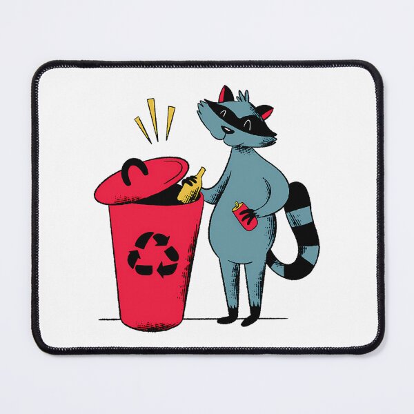 Item preview, Raccoon Trash Recycling designed and sold by Papsin.