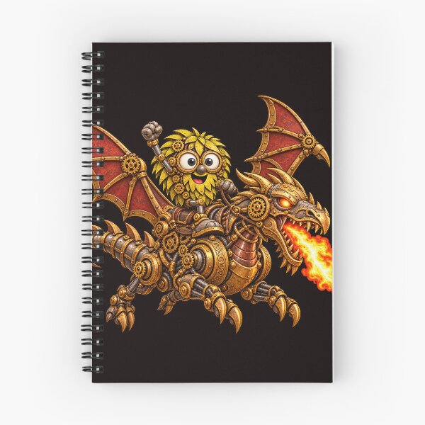 Item preview, Yellow Thingling Steampunk Dragon Rider designed and sold by TheThinglings.