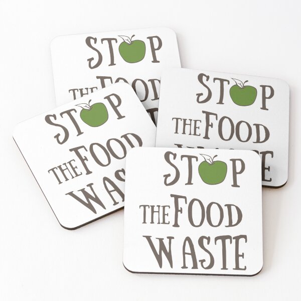 Item preview, Reduce Food Waste Stop Never Fight Zero Wastage Wasting  designed and sold by Papsin.