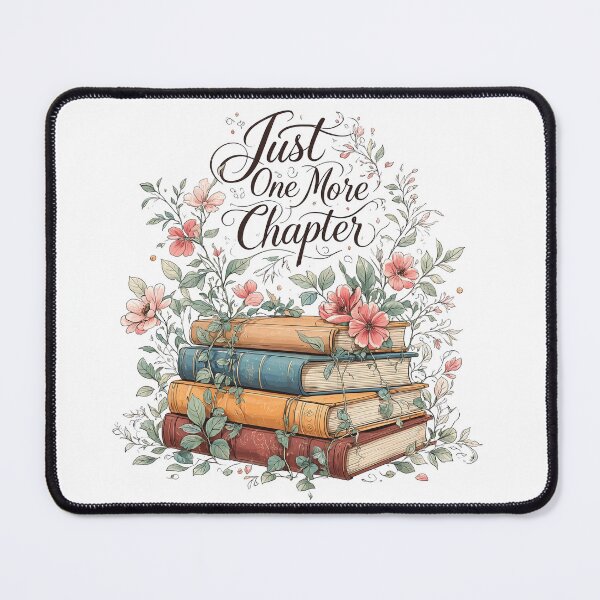 Item preview, Just One More Chapter Vintage Book Stack Floral Booktok designed and sold by pietini.