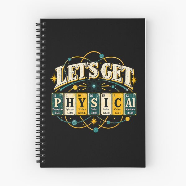 Item preview, Let's Get Physical – Funny Chemistry Nerd Periodic Table Science Pun designed and sold by Lichtisign.