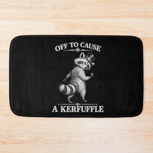 Item preview, Kerfuffle Raccoon with Top Hat – Cheeky Chaos Raccoon Meme designed and sold by Lichtisign.