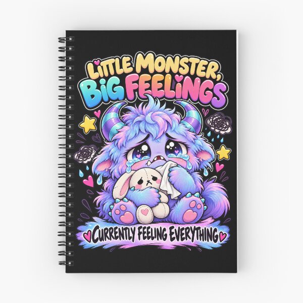 Item preview, LMBF - Sad Cute Monster Currently Feeling Everything designed and sold by aventi24.