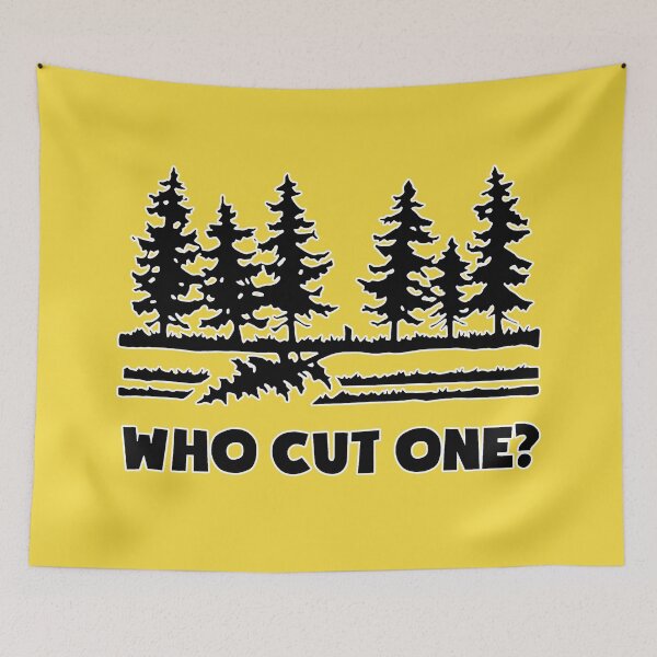 Item preview, Funny Who Cut One, Ecology Vegan Vegetarian designed and sold by Bob Meme Life.