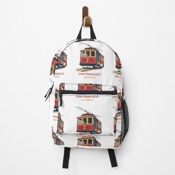 Item preview, San Francisco Cable Car Vintage Travel Poster California designed and sold by Globalcitytees.