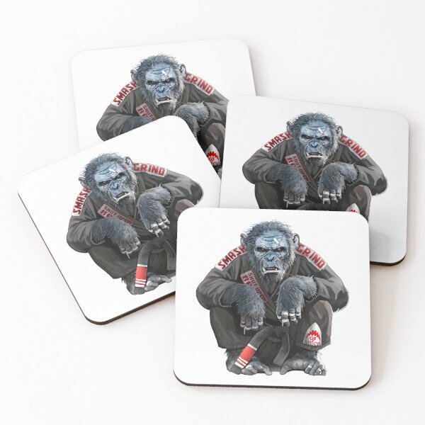 Item preview, The Gentle Art Of Jiu Jitsu Chimp designed and sold by JessHrycykk.