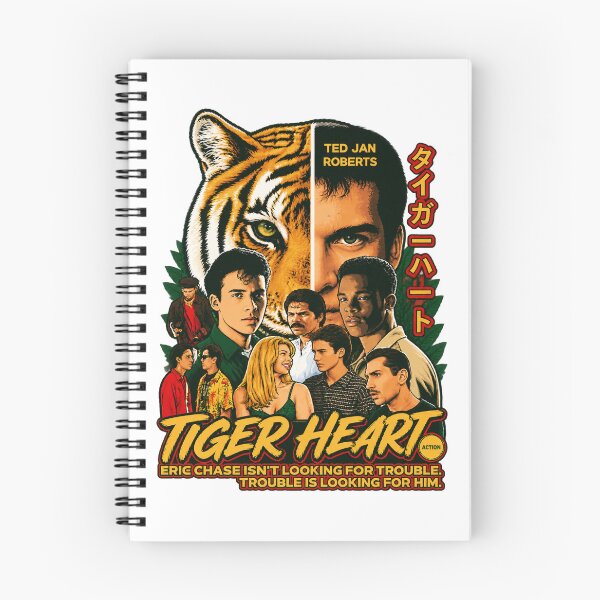 Item preview, Vintage Action Film Inspired Tiger Heart Graphic Design PERFECT GIFT FOR YOU AND FRIENDS designed and sold by nextgen79.