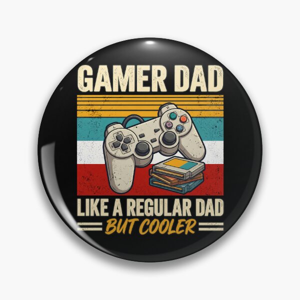 Item preview, Gamer Dad Like Normal Dads But Cooler designed and sold by Bob Meme Life.