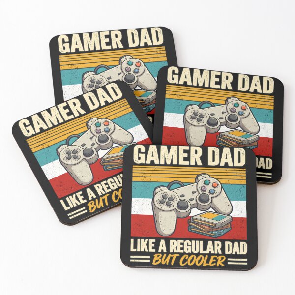 Item preview, Gamer Dad Like Normal Dads But Cooler designed and sold by Bob Meme Life.
