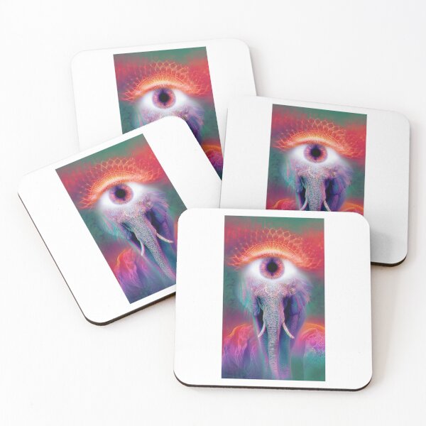 Item preview, The Elephant's Fiery Third Eye designed and sold by MongLongStudio.