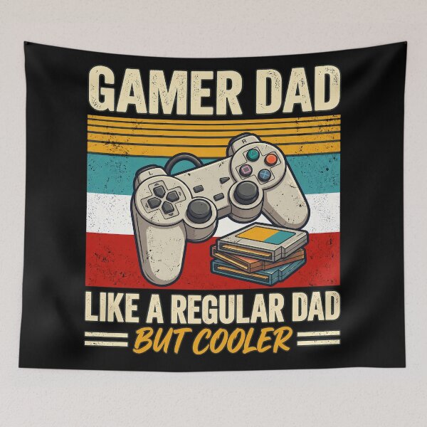Item preview, Gamer Dad Like Normal Dads But Cooler designed and sold by Bob Meme Life.