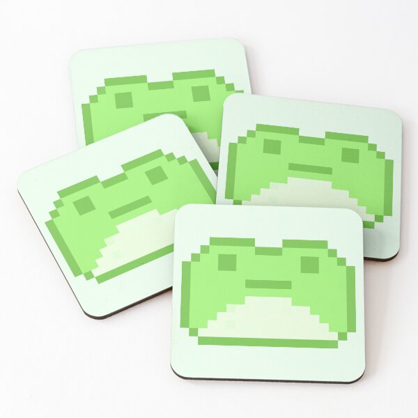 Artikelvorschau, Cute kawaii Pixel Frog entworfen und verkauft von Super Neon Pixels .