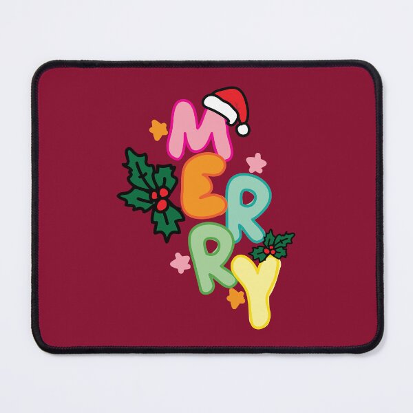 Item preview, Merry Christmas bubble letters designed and sold by fluffyfamcraft.