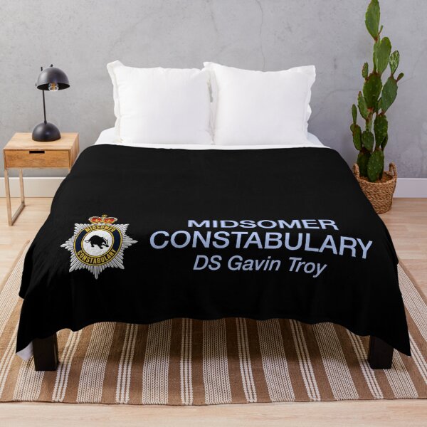 Item preview, Midsomer DS Gavin Troy (on Black) designed and sold by PawsitiveMum3.