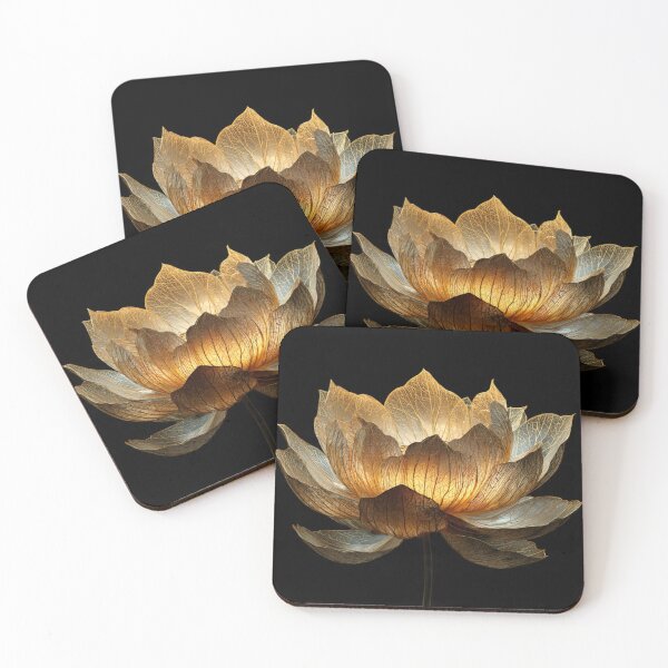 Item preview, Glowing Golden Lotus designed and sold by Phitwhim.