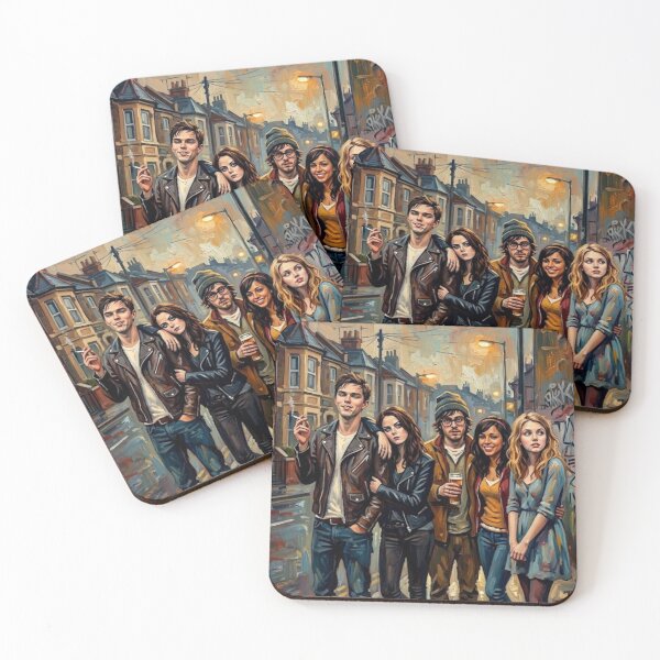 Item preview, Skins Teen Drama Fine Art Tribute designed and sold by Art's Diner.