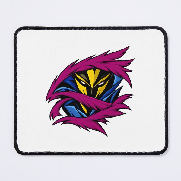 Item preview, Akaza Inspired Eye Illustration with Bold Red and Blue Accents LIMITED EDITION designed and sold by Designzone18.