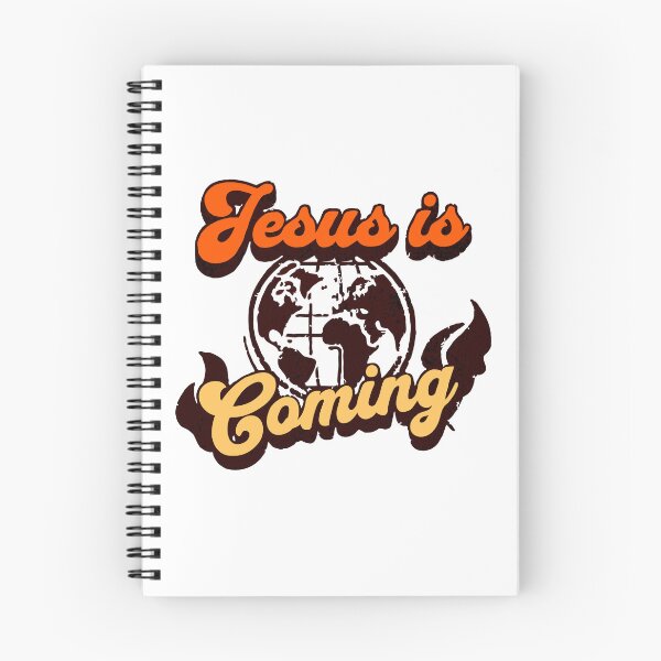 Item preview, Jesus is Coming, Retro Christian Design designed and sold by MoriaStore.