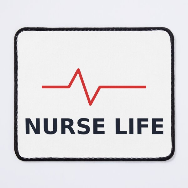 Item preview, Nurse Life Heartbeat Design designed and sold by BarakaMedia.