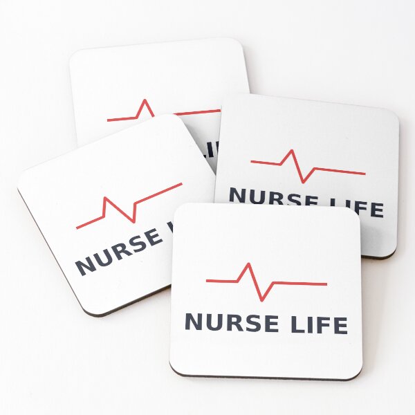 Item preview, Nurse Life Heartbeat Design designed and sold by BarakaMedia.