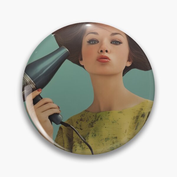 Item preview, Funny Retro Hair Salon designed and sold by Annie-Walton.